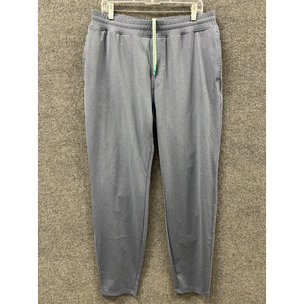 Myles Pants Men’s XL Blue Performance Lined Joggers Stretch